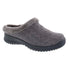 DREW COMFY WOMEN CLOG SHOE IN GREY SWEATER FABRIC - TLW Shoes
