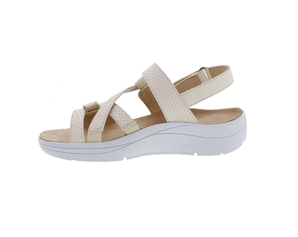 DREW SERENITY WOMEN SANDAL IN CREAM COMBO - TLW Shoes