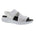 DREW SUTTON WOMEN SANDAL IN WHITE/SILVER COMBO - TLW Shoes