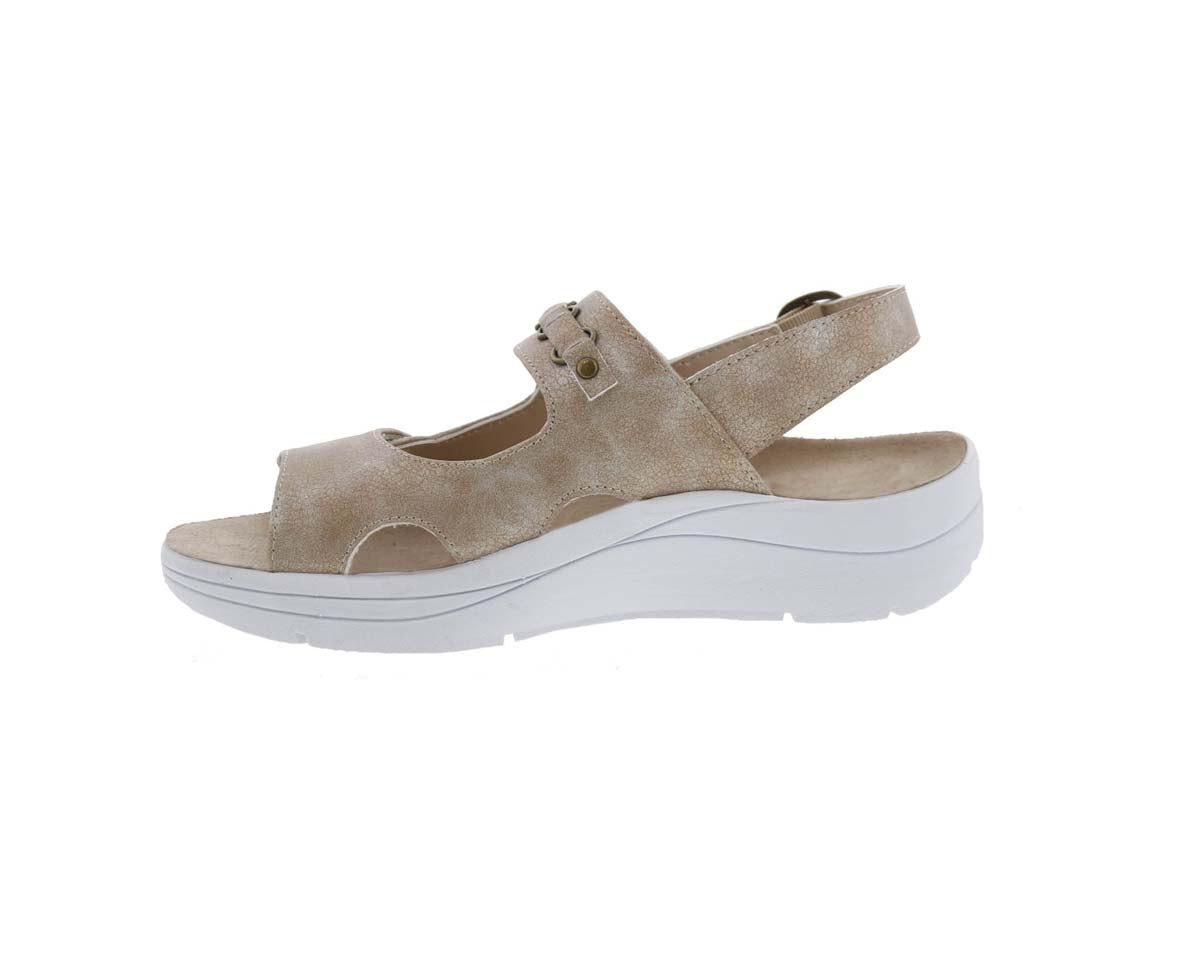 DREW SELINA WOMEN SANDAL IN NATURAL - TLW Shoes