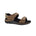 DREW SOPHIE WOMEN SANDAL IN BROWN MESH COMBO - TLW Shoes