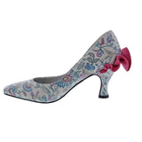 BELLINI CLARISE WOMEN DRESS PUMP IN PURPLE FLORAL PU - TLW Shoes