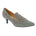 BELLINI BENGAL WOMEN DRESS PUMP SHOE IN GREY FAUX LEATHER/GREY MICROSUEDE - TLW Shoes
