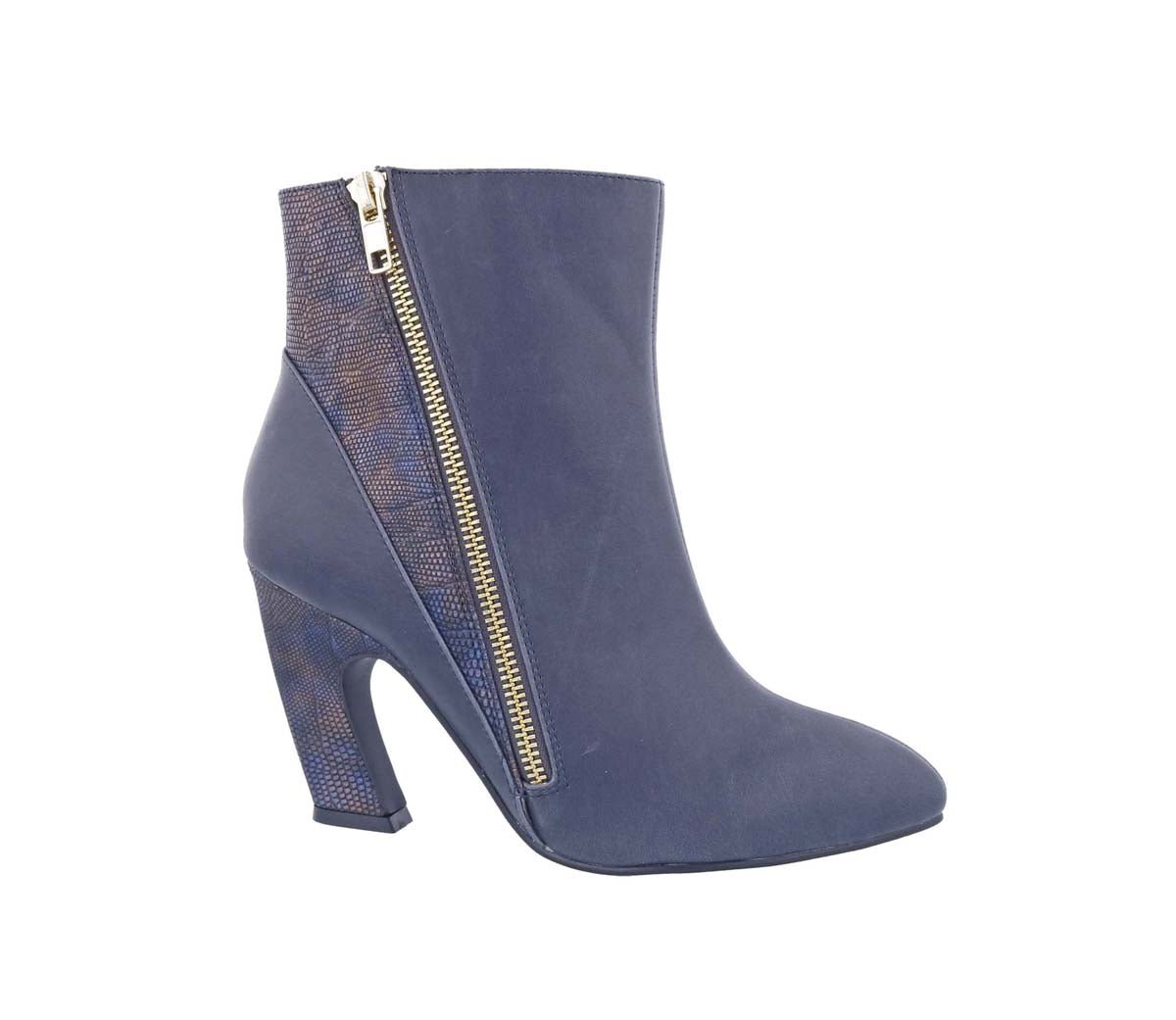 BELLINI CIRQUE WOMEN BOOTS IN NAVY SYNTHETIC - TLW Shoes