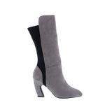 BELLINI CHROME WOMEN BOOTS IN GREY MICRO/STRETCH - TLW Shoes