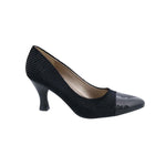 BELLINI ZESTY CORD WOMEN PUMP SLIP-ON IN BLACK CORDUROY - TLW Shoes