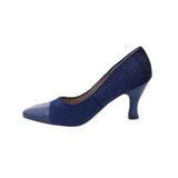 BELLINI ZESTY CORD WOMEN PUMP SLIP-ON IN NAVY CORDUROY - TLW Shoes