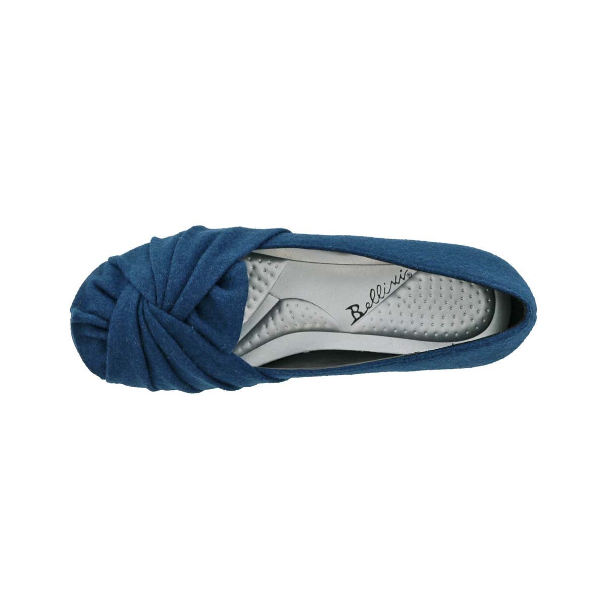 BELLINI SNUG WOMEN SLIP-ON SHOE'S IN TURQUOISE WOOL - TLW Shoes