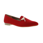 BELLINI DRAGONFLY WOMEN SLIP-ON IN RED MICROSUEDE - TLW Shoes