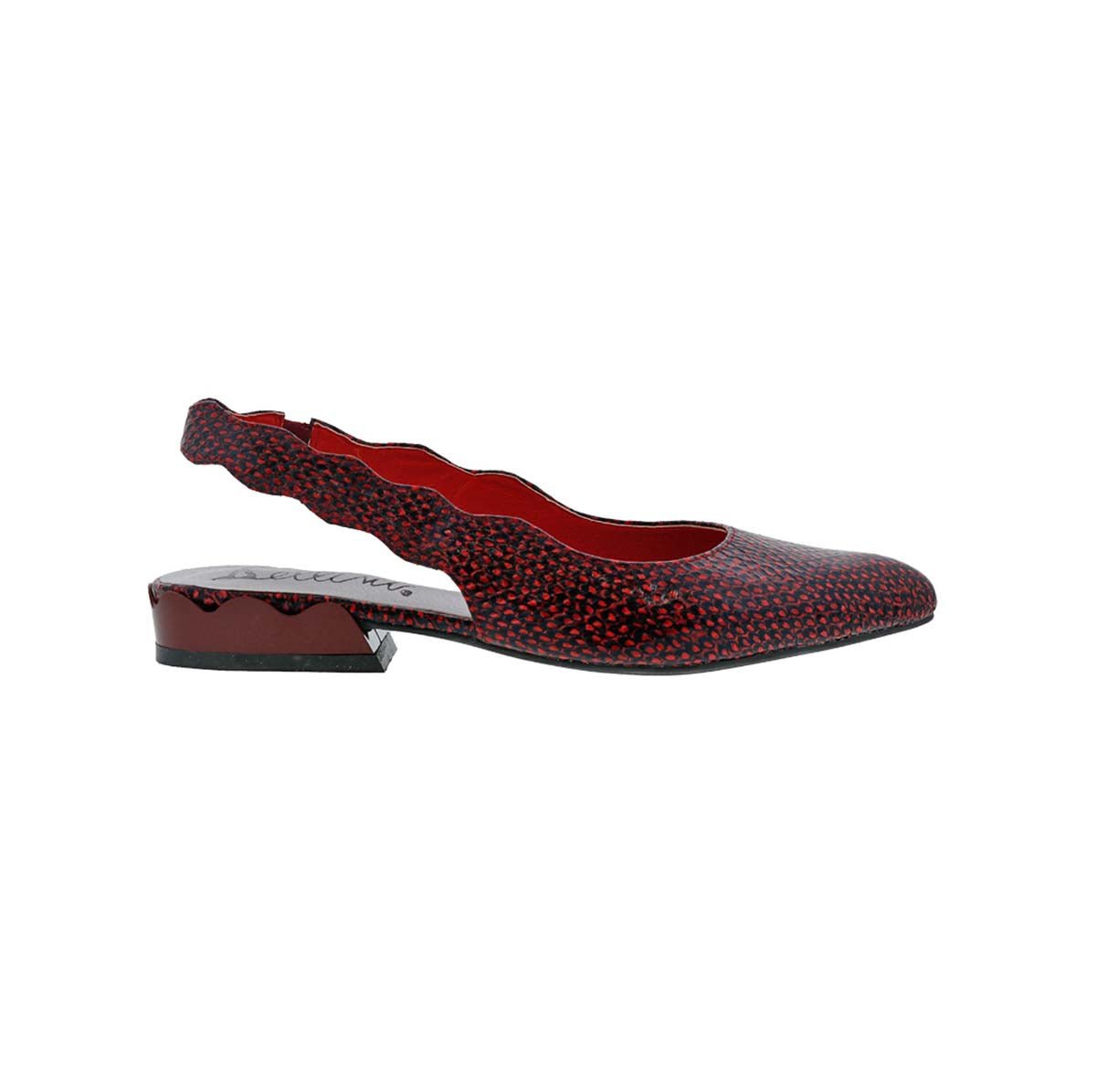 BELLINI FROLIC WOMEN SLIP-ON PUMP SHOES IN RED SYNTHETIC - TLW Shoes