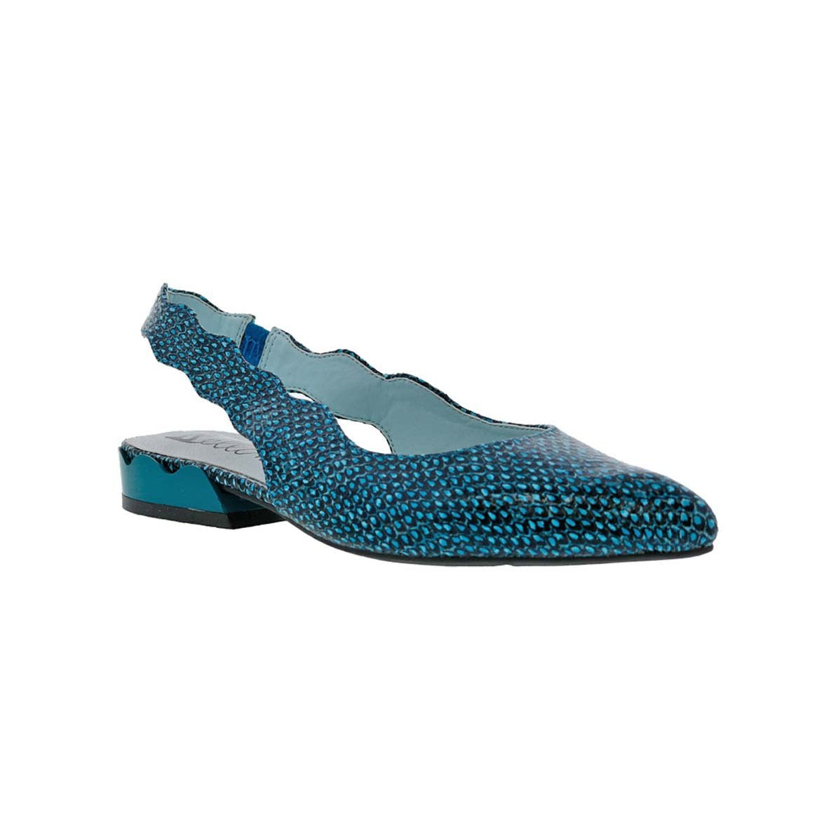 BELLINI FROLIC WOMEN SLIP-ON PUMP SHOES IN TURQUOISE SYNTHETIC - TLW Shoes