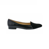 BELLINI FLORA WOMEN IN BLACK FAUX LEATHER/BLACK MICROSUEDE - TLW Shoes