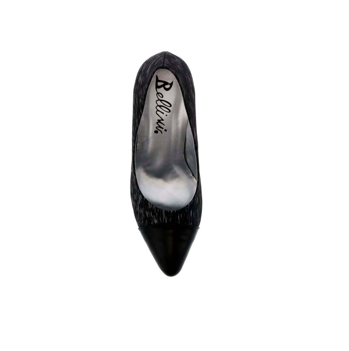 BELLINI ZESTY WOMEN PUMP SLIP-ON IN BLACK LASER STRIPE - TLW Shoes