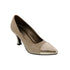 BELLINI ZESTY WOMEN PUMP SLIP-ON IN BONE LASER STRIPE - TLW Shoes