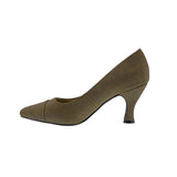 BELLINI ZESTY WOMEN PUMP SLIP-ON IN OLIVE SYNTHETIC - TLW Shoes