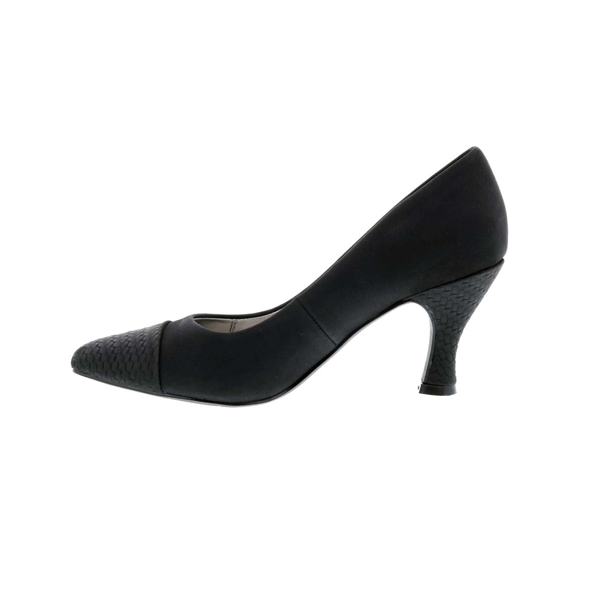 BELLINI ZESTY WOMEN PUMP SLIP-ON IN BLACK SYNTHETIC - TLW Shoes