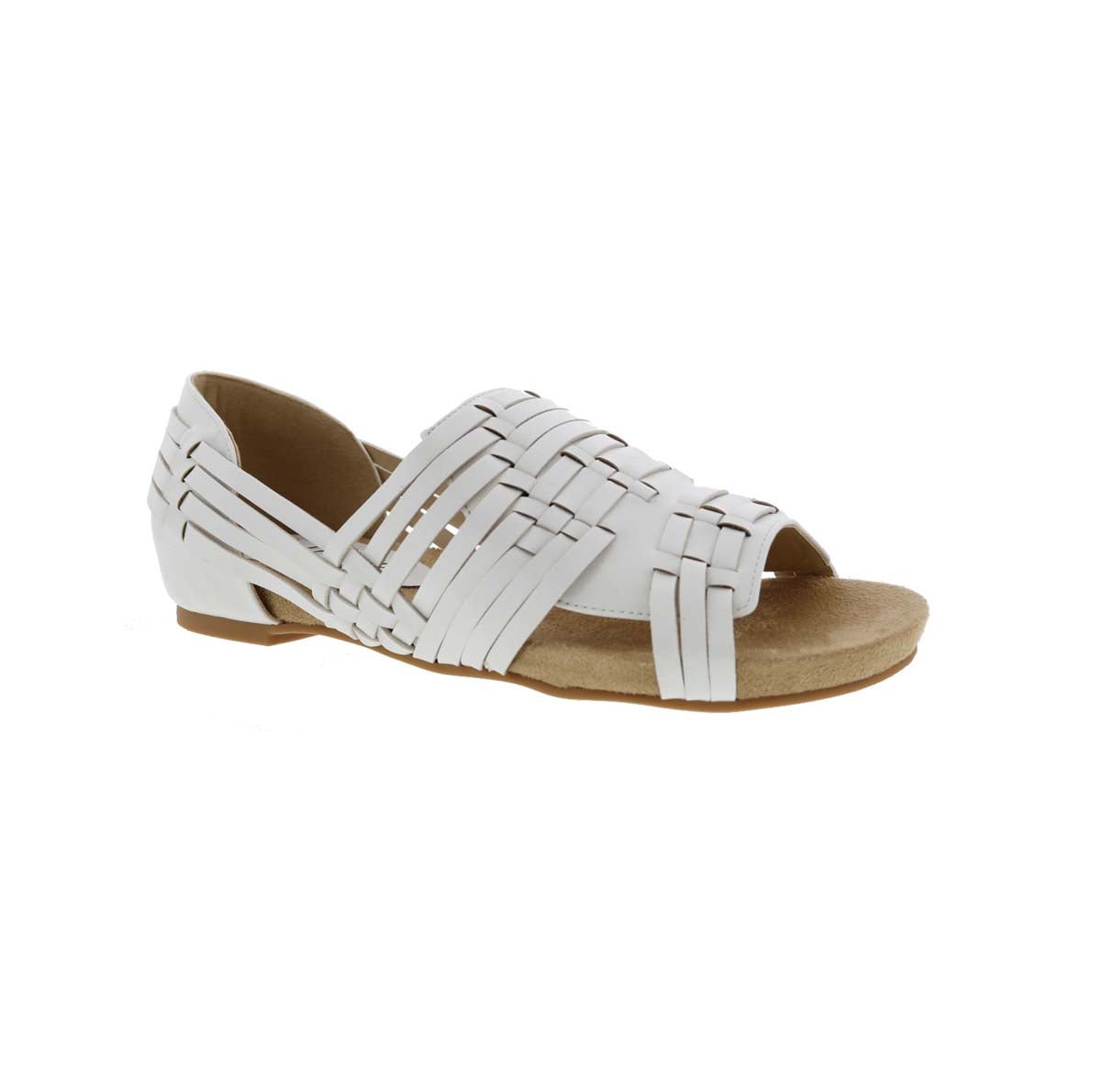 BELLINI NATIVE WOMEN DRESS SANDALS IN WHITE SMOOTH - TLW Shoes