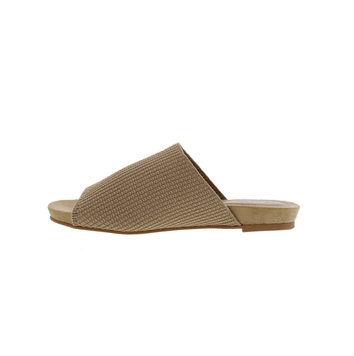 BELLINI NIGH WOMEN MULES SANDALS IN NUDE STRETCH - TLW Shoes