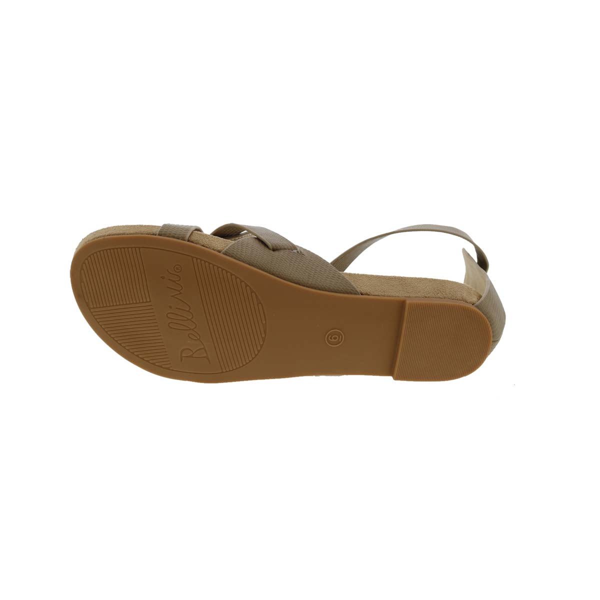 BELLINI NOBU WOMEN STRAP SANDAL IN NATURAL PEBBLED - TLW Shoes