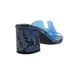 BELLINI FAZE WOMEN SANDALS IN BLUE LUCITE - TLW Shoes