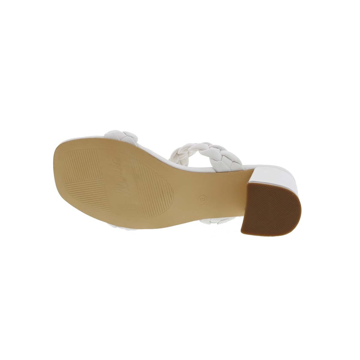 BELLINI FUSS WOMEN SLIDE SANDAL IN WHITE SMOOTH - TLW Shoes