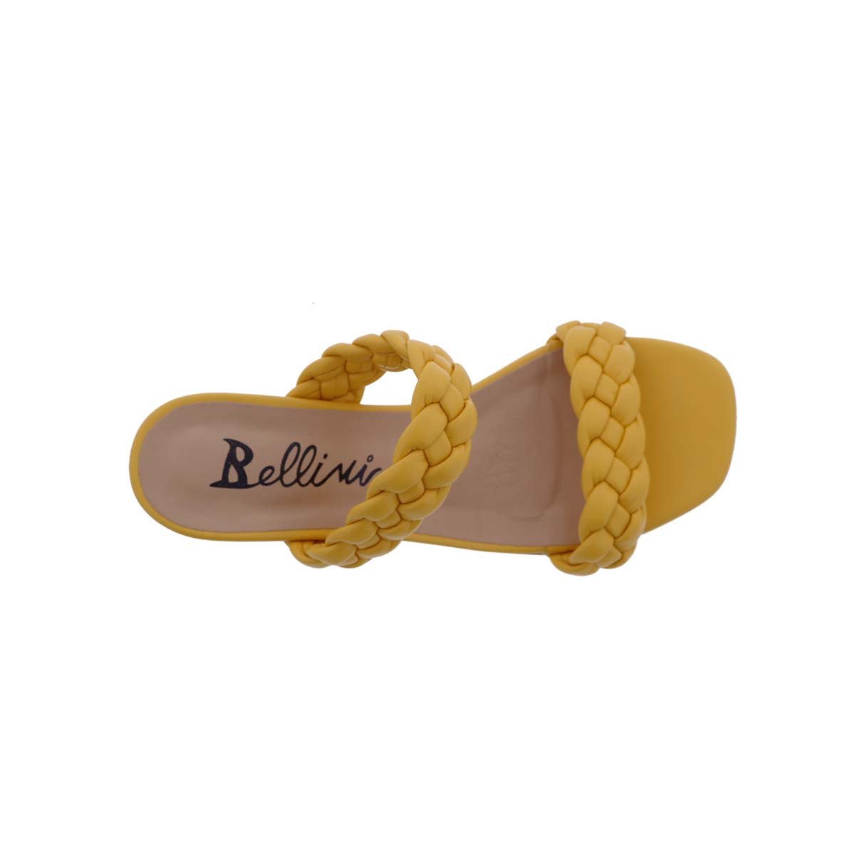 BELLINI FUSS WOMEN SLIDE SANDAL IN YELLOW SMOOTH - TLW Shoes