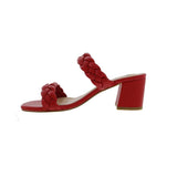 BELLINI FUSS WOMEN SLIDE SANDAL IN RED SMOOTH - TLW Shoes