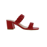 BELLINI FUSS WOMEN SLIDE SANDAL IN RED SMOOTH - TLW Shoes