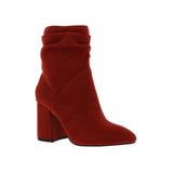 BELLINI CARSON WOMEN BOOTS IN RED MICROSUEDE - TLW Shoes