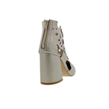 BELLINI CLEO WOMEN BOOTIE IN CHAMPAGNE METALLIC - TLW Shoes