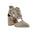 BELLINI CLEO WOMEN BOOTIE IN CHAMPAGNE METALLIC - TLW Shoes