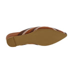 BELLINI FESTIVE WOMEN SLIP-ON IN TAN/BLACK WOVEN - TLW Shoes