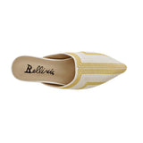 BELLINI FESTIVE WOMEN SLIP-ON IN WHITE MULTI WOVEN - TLW Shoes