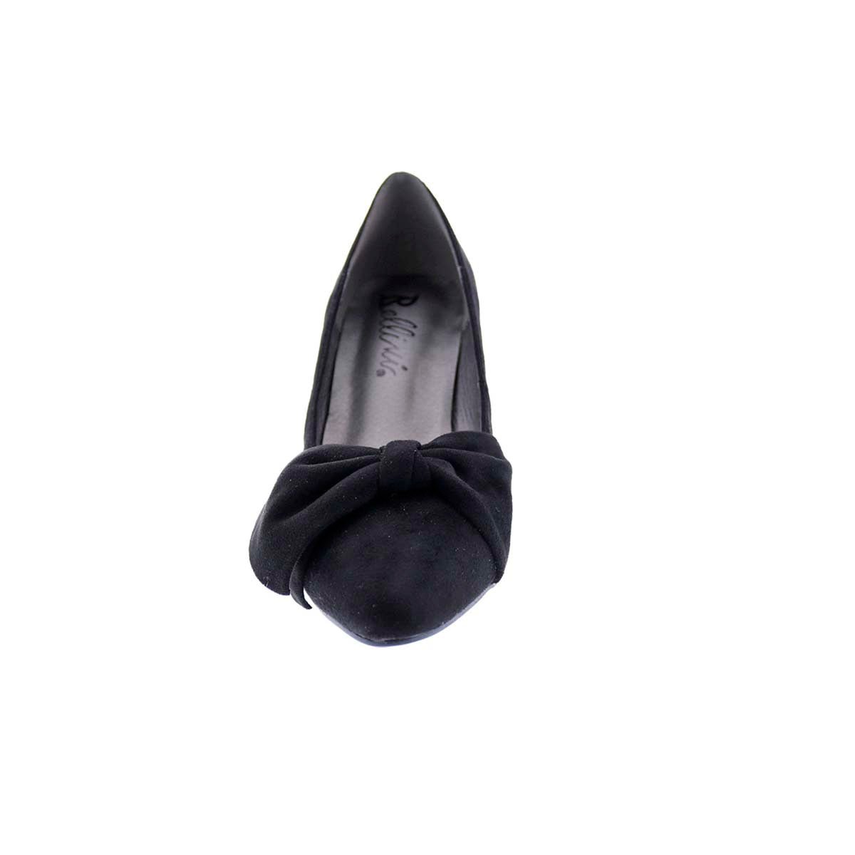 BELLINI CHARM WOMEN PUMP SHOES IN BLACK MICROSUEDE - TLW Shoes