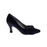 BELLINI CHARM WOMEN PUMP SHOES IN BLACK MICROSUEDE - TLW Shoes