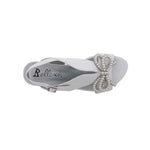 BELLINI LADY WOMEN WEDGE SANDAL IN WHITE SMOOTH - TLW Shoes