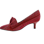 BELLINI BANSHEE WOMEN DRESS PUMP SHOE IN RED MULTI TEXTILE - TLW Shoes