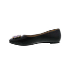 BELLINI SYBIL WOMEN SLIP-ON FLAT SHOES IN BLACK SMOOTH - TLW Shoes