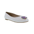 BELLINI SYBIL WOMEN SLIP-ON FLAT SHOES IN WHITE SMOOTH - TLW Shoes