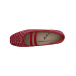 BELLINI SISSY WOMEN SLIP-ON MARY JANE SHOES IN RED MULTI TEXTILE - TLW Shoes