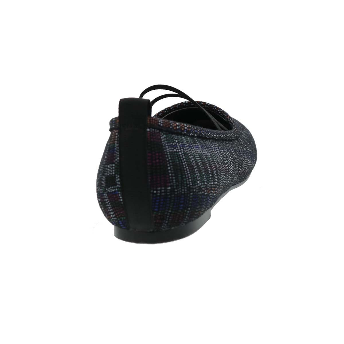 BELLINI SISSY WOMEN SLIP-ON MARY JANE SHOES IN BLACK MULTI TEXTILE - TLW Shoes