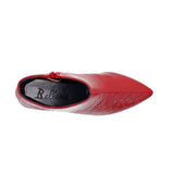 BELLINI VEGAS WOMEN PUMP BOOTIE IN RED CROC COMBO - TLW Shoes
