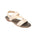 BELLINI CHANCE WOMEN SANDALS IN BONE PATENT - TLW Shoes