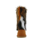 BELLINI HYPE WOMEN MID-CALF FUR BOOT IN BROWN MULTI - TLW Shoes