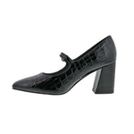 BELLINI VEX WOMEN MARY JANE PUMP IN BLACK CROC COMBO - TLW Shoes