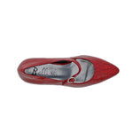 BELLINI VEX WOMEN MARY JANE PUMP IN RED CROC COMBO - TLW Shoes