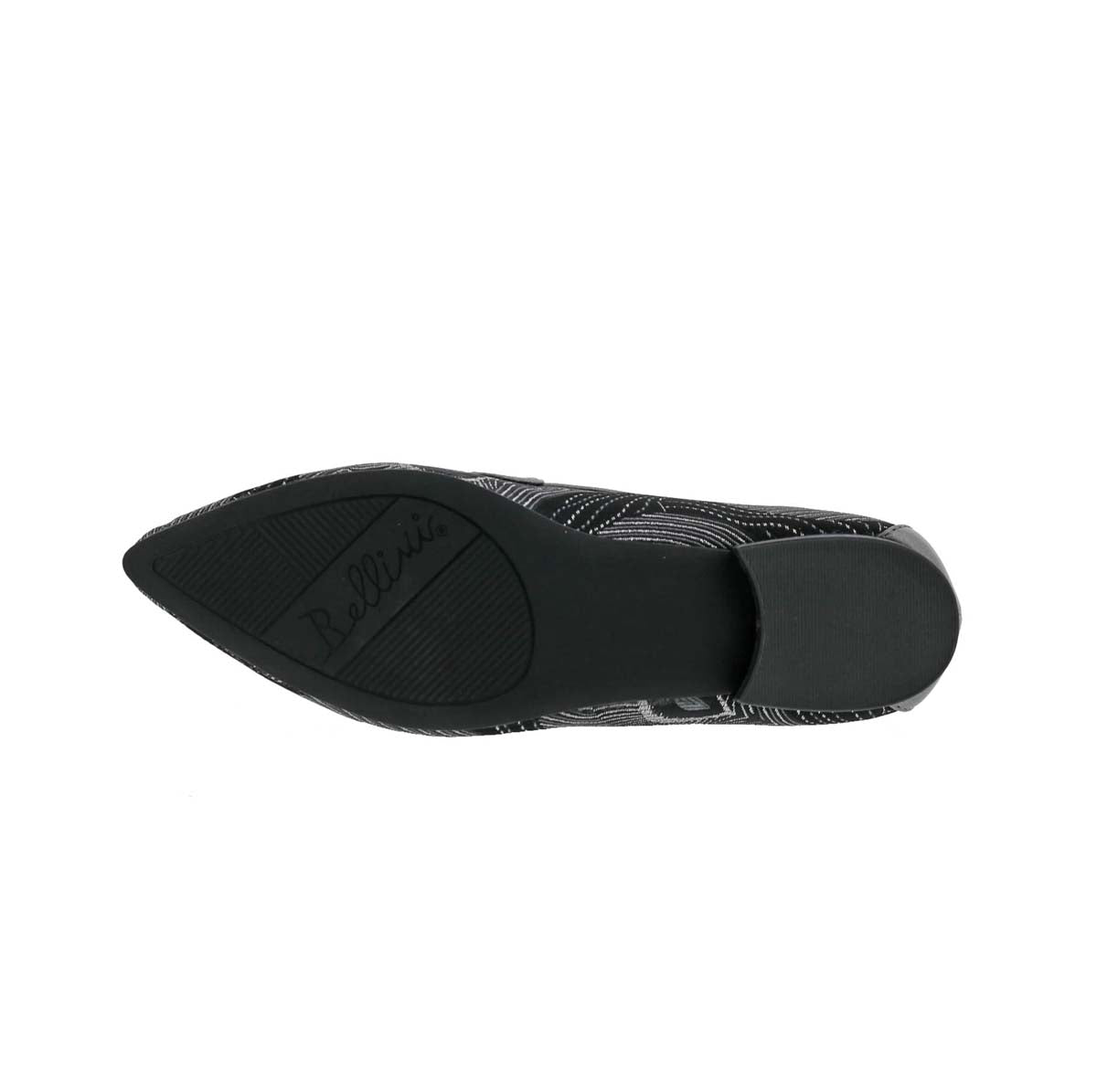 BELLINI FELIX WOMEN FLATS SLIP-ON SHOES IN BLACK SILVER COMBO - TLW Shoes