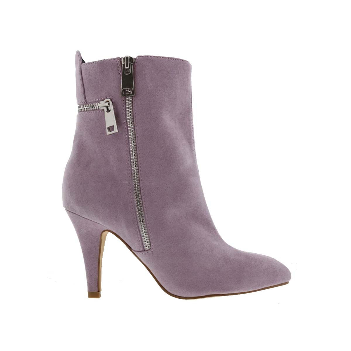 BELLINI CLAUDIA WOMEN BOOTS IN LAVENDER MICROSUEDE - TLW Shoes