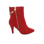 BELLINI CLAUDIA WOMEN BOOTS IN RED MICROFIBER - TLW Shoes