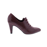 BELLINI GISELE WOMEN SLIP-ON BOOTIE IN WINE SNAKE - TLW Shoes